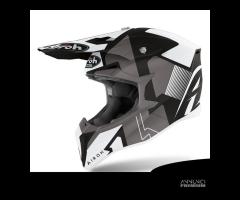 Casco Airoh Wraap Raze Black Matt