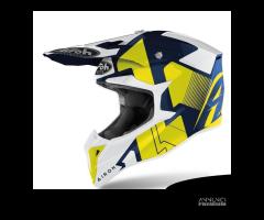 Casco Airoh Wraap Raze Blue Gloss