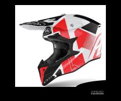 Casco Airoh Wraap Raze Red Gloss