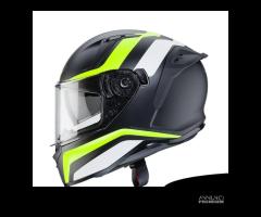 Casco Caberg Avalon Blast black matt/white/yellow - 1