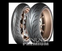 Coppia pneumatici Dunlop Qualifier Core 120 + 180 - 1