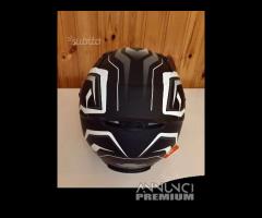 Casco integrale kappa 27 matt black / grey - red