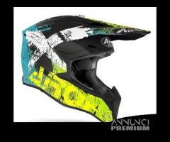 Casco Airoh Wraap Smile Yellow Matt