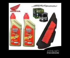 Kit tagliando honda sh 300 power 10w-30 + filtri - 1