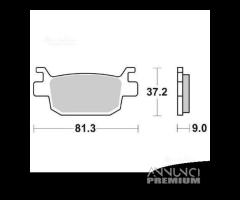 Pastiglie freno sbs dietro honda sh 300 - 1