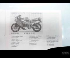 Kawasaki ZX 6R J1 '00 NINJA libretto manuale uso m