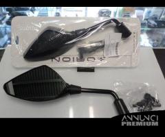 Coppia specchi carbonio universali moto naked