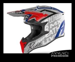 Casco Airoh Wraap Street Grey Metal Gloss