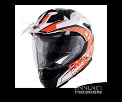 Casco enduro kappa kv 30 con visiera - 1