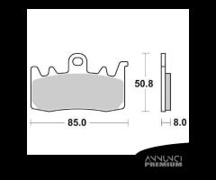 4 Pastiglie freno sbs bmw r1200gs dal 2013 - 1