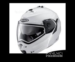 Casco modulare Caberg Duke II bianco con Pinlock