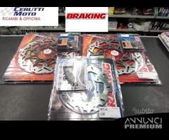 Kit 3 dischi freno braking + pastiglie suzuki gsxr