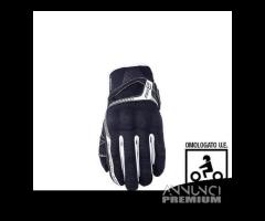 Guanti rs3 five black - black white - black fluo