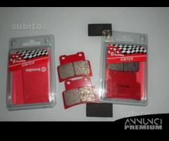 2 Coppie pastiglie brembo rosse aprilia dorsoduro - 1