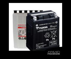 Batteria moto / quad / scooter yuasa ytx14ah-bs - 1