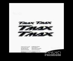 Serie 4 scritte adesive yamaha tmax t-max t max