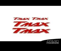 Serie 4 scritte adesive yamaha tmax t-max t max