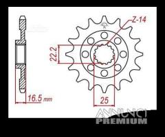 Pignone jtf741 Z 15 Ducati 749 / 999 / 848