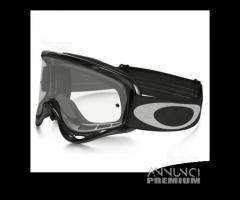 Oakley o-frame mx jet black lucido trasparente