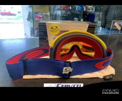 Mascherina Oakley O-Frame Special gialla blu rossa