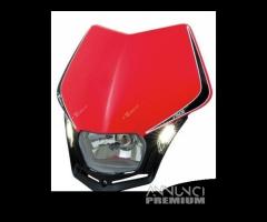 Mascherina rtech v-face led enduro motard