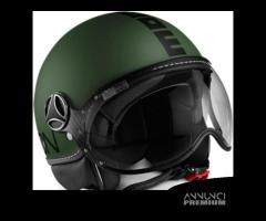 Casco momo fgtr verde militare e nero - 1