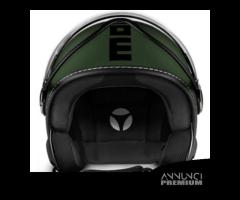 Casco momo fgtr verde militare e nero