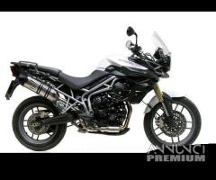 Scarico leovince triumph tiger 800 xc ie inox - 1