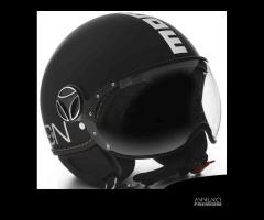 Casco momo ftgr evo black matt / white - 1