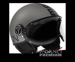 Casco momo ftgr evo titanium frost / black