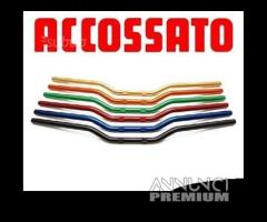 Manubrio accossato stradale alluminio ossidato - 1