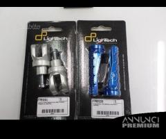 Coppia pedaline lightech passeggero yamaha t-max - 3