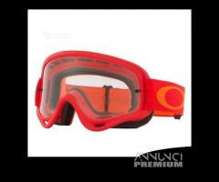 Oakley o-frame mx red orange trasparente