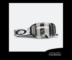 Maschera oakley airbrake mx bianca / nera roll off - 1