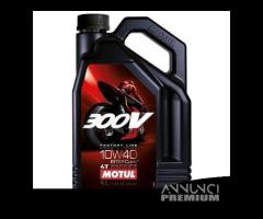 Tanica 4 litri motul 300V 100% sintetico - 2