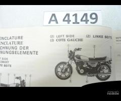 Yamaha XS 750 2D manuale del proprietario inglese - 2