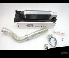 Terminale carbonio GR Moto collettore per CB 600 F - 1