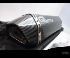 Terminale carbonio GR Moto collettore per CB 600 F