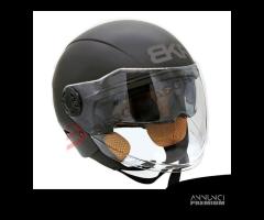 Casco Jet nero opaco BKR 3 omologazione 22-06 - 1