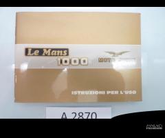 Guzzi LE MANS 1000 libretto istruzioni per l'uso m