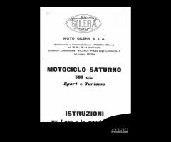 MOTOCICLO GILERA SATURNO 500CC SPORT E TURISMO IN - 2