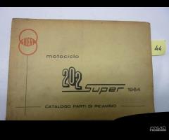 MOTOCICLO GILERA 202 SUPER 1964 CAT. RICAMBI IN FO - 1