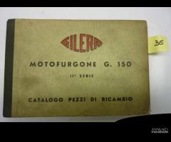 MOTOFURGONE GILERA G 150 2° SERIE CAT. RICAMBI IN - 1