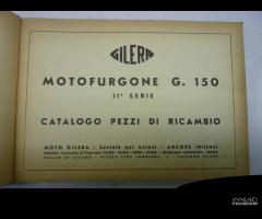 MOTOFURGONE GILERA G 150 2° SERIE CAT. RICAMBI IN - 2