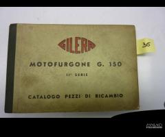 MOTOFURGONE GILERA G 150 2° SERIE CAT. RICAMBI IN - 3