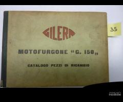 MOTOFURGONE GILERA G 150 CAT. RICAMBI IN FORMATO P