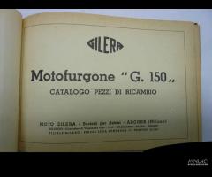 MOTOFURGONE GILERA G 150 CAT. RICAMBI IN FORMATO P