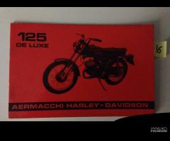 AERMACCHI HARLEY DAVIDSON MODELLO 125 DE LUXE USO