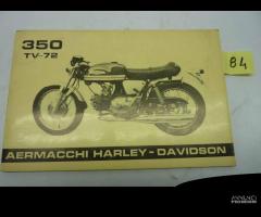 AERMACCHI HARLEY DAVIDSON MODELLO 350 TV - 1972 US