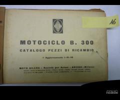 MOTOCICLO GILERA B 300 CATALOGO RICAMBI AGGIORNAM. - 2